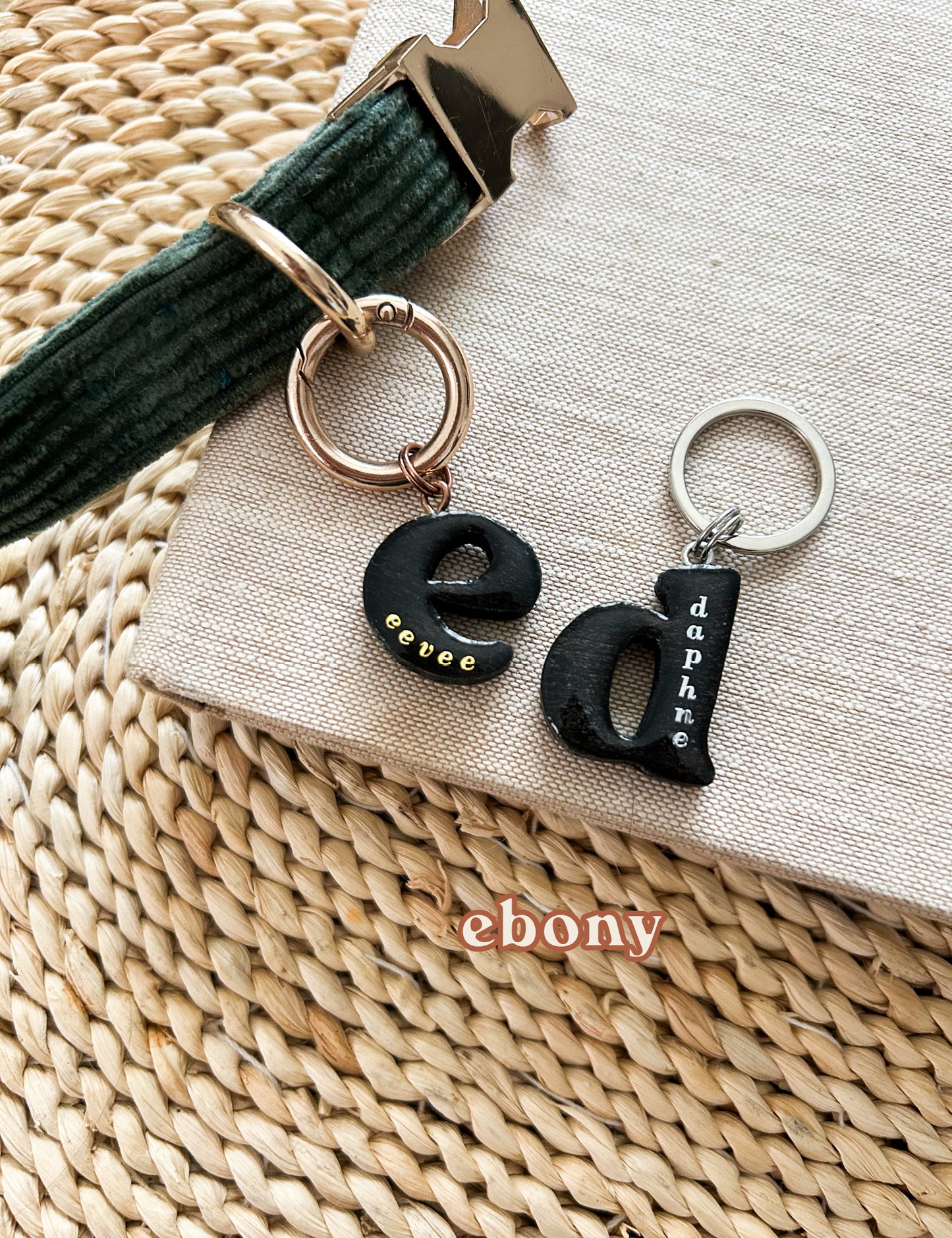 Hardwood Initial ID Tag