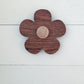 Red Oak Daisy Leash Holder (Ready to Ship)